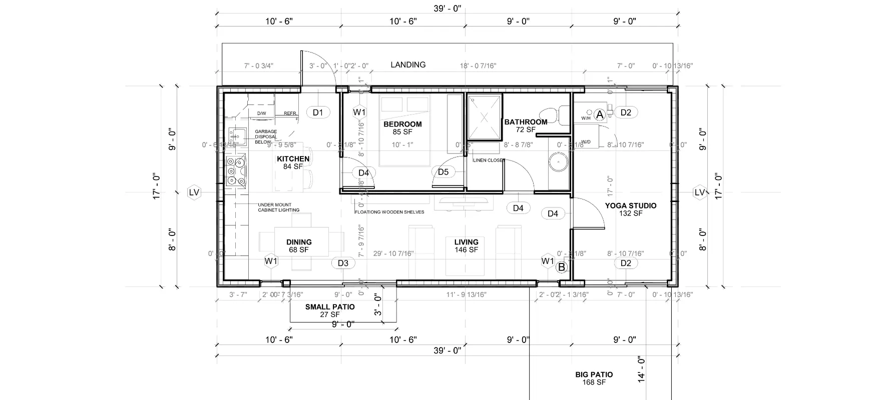 Modern ADU design and planning Dallas backyard home exterior